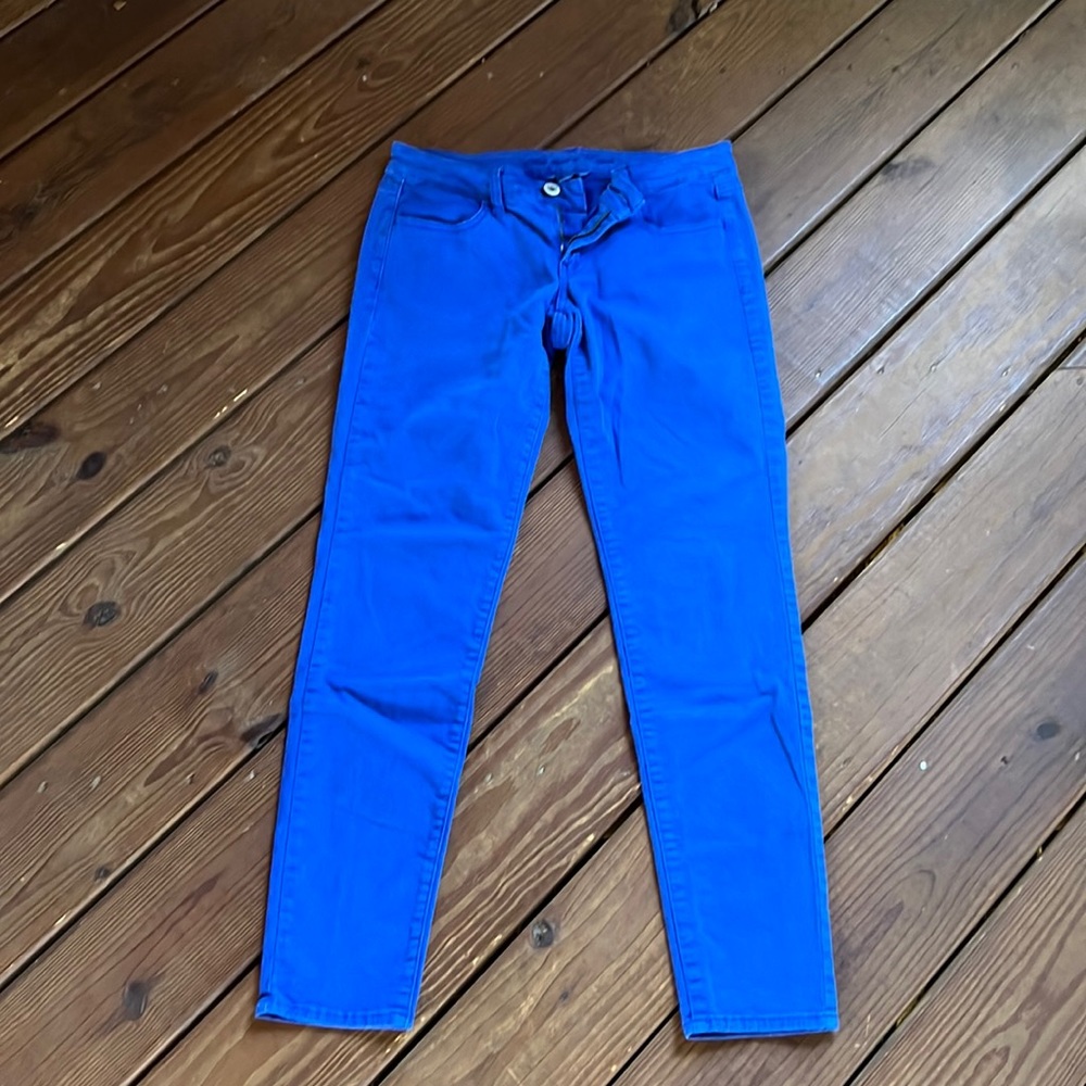 Blue American Eagle Jeggin 6 Regular